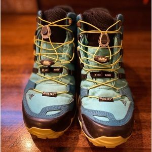 Woman’s Size 8.5 Adidas Gor-Tex  hiking and trekking shoes